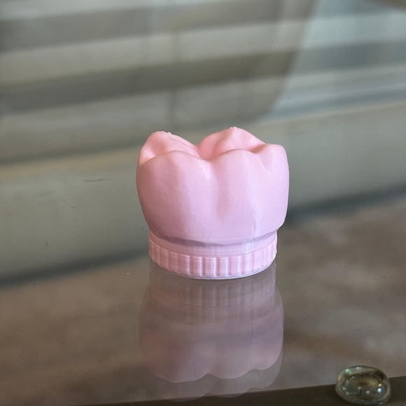 3D Printed | 2 SET Milk Tooth Box. White & Pink. - Picture 4 of 7